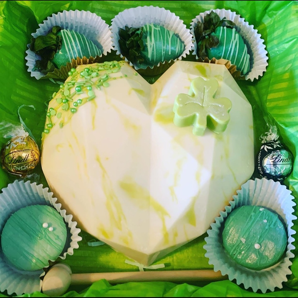St. Patrick’s Day Breakable Heart w/Oreo’s